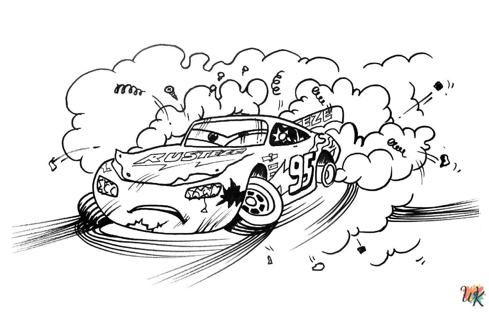 Cars Movie coloring pages grinch
