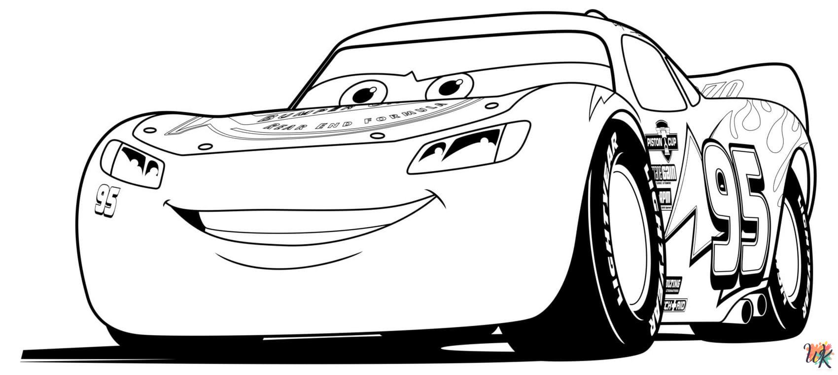 free Cars Movie coloring pages printable