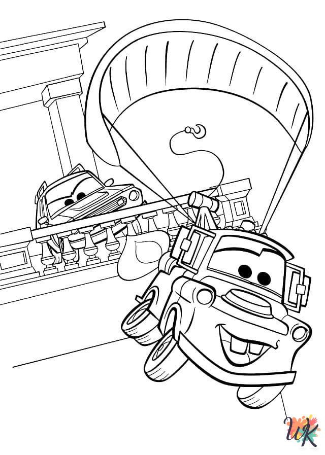 Cars Movie coloring pages free