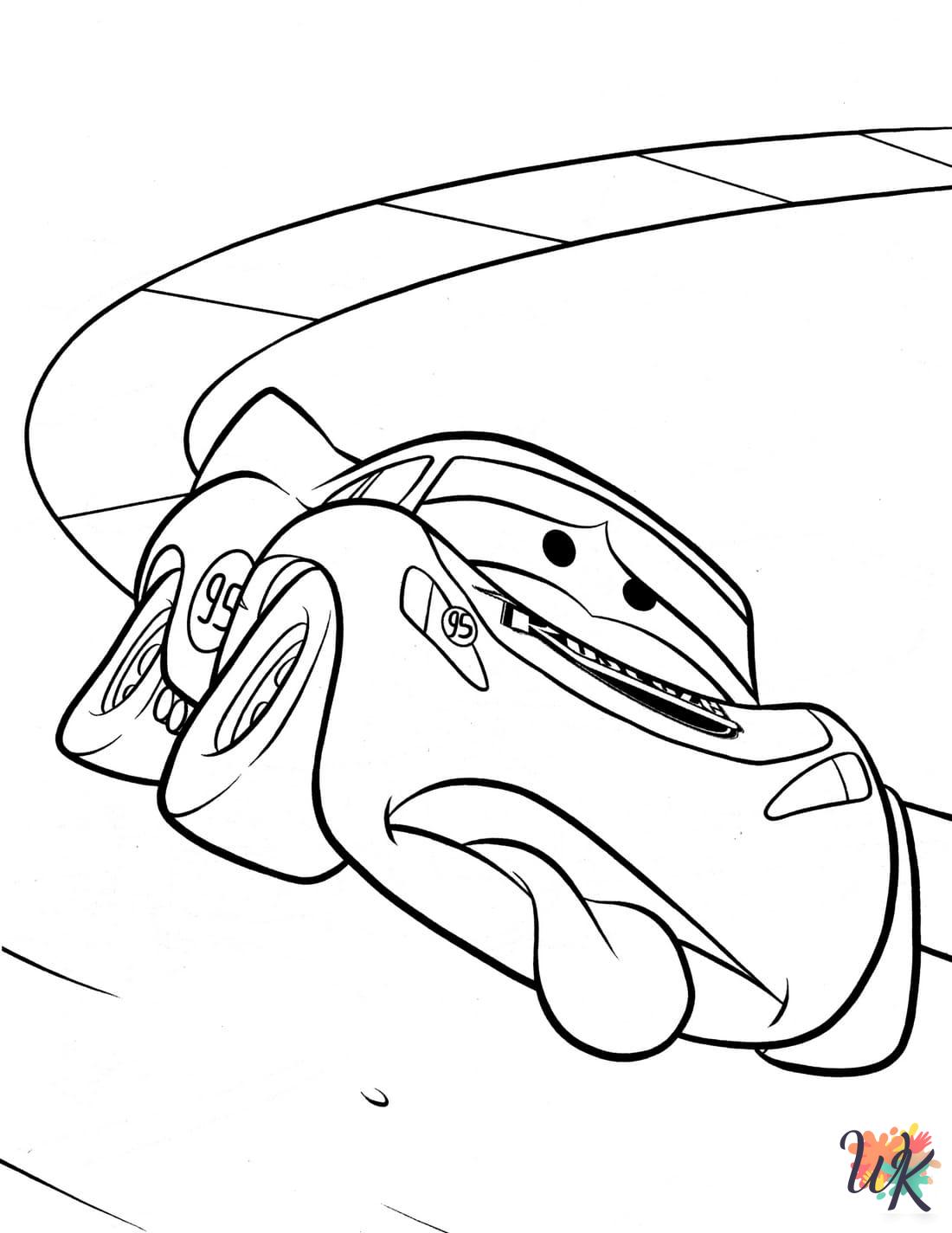 free printable Cars Movie coloring pages