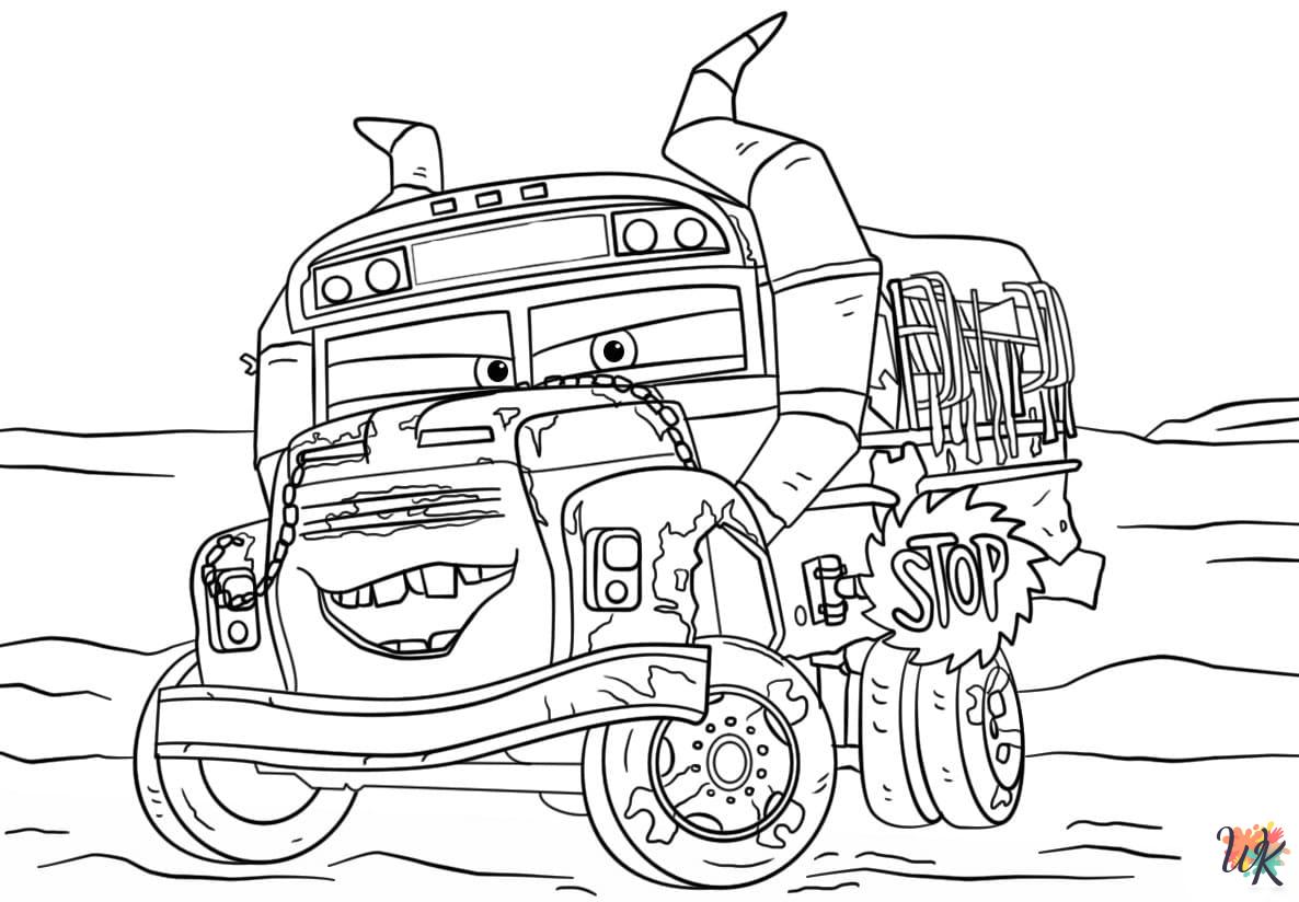 Cars Movie coloring pages pdf
