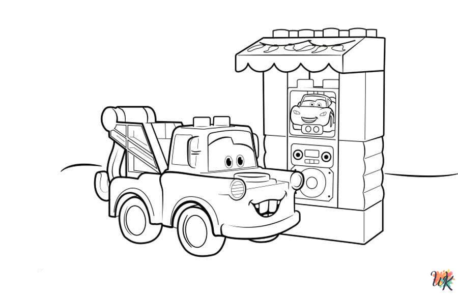 coloring pages for Cars Movie