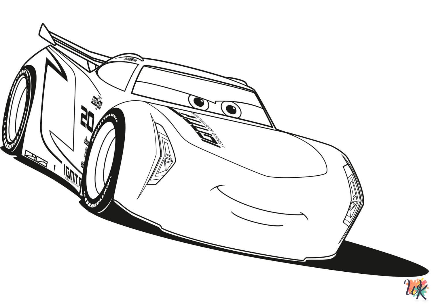 Cars Movie ornament coloring pages