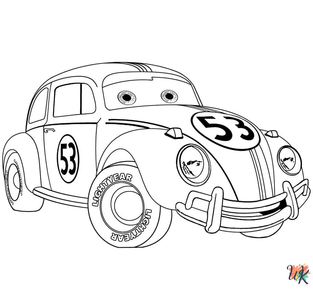 Cars Movie coloring pages free