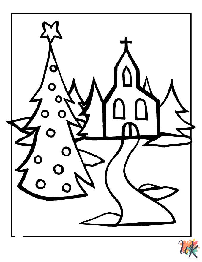 Church Coloring Pages 4