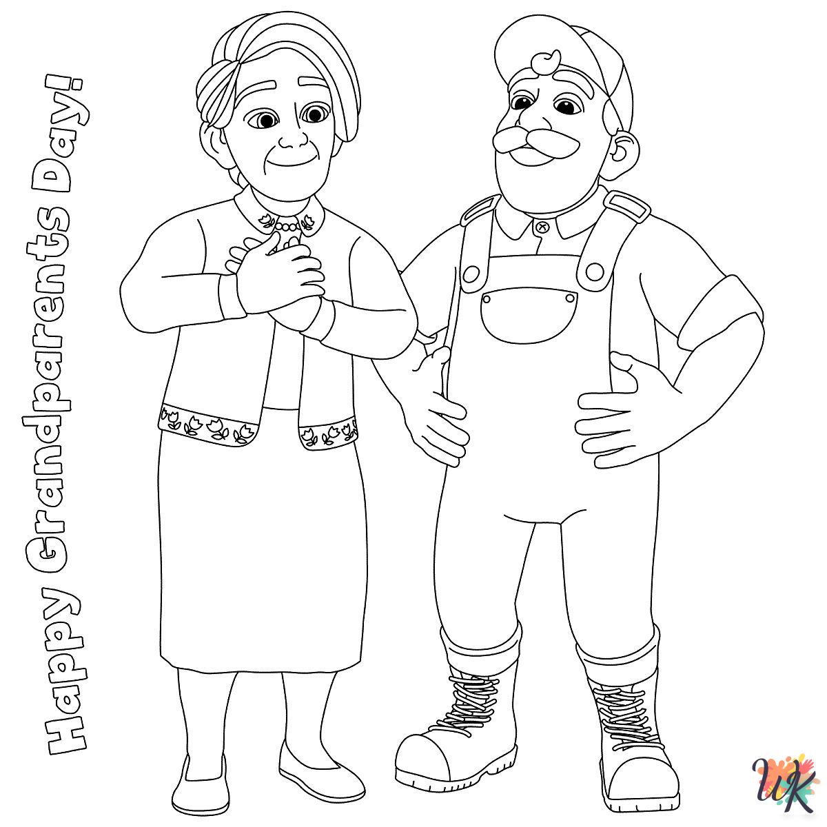 Cocomelon coloring pages for adults