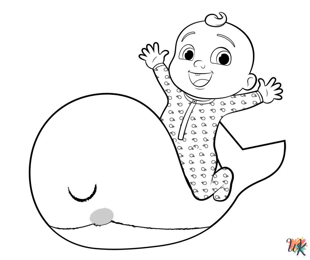coloring pages for Cocomelon