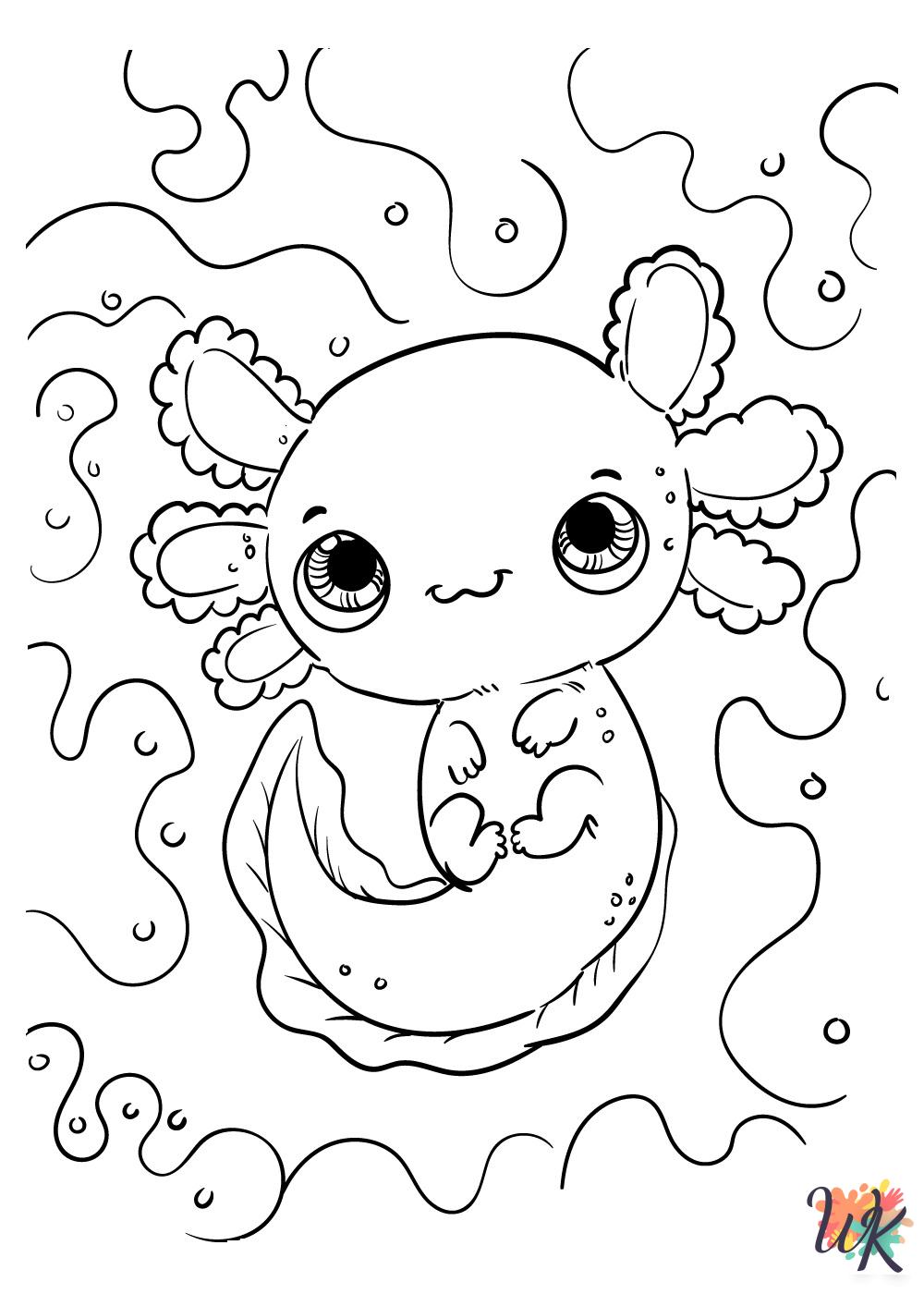 Cute Animals adult coloring pages