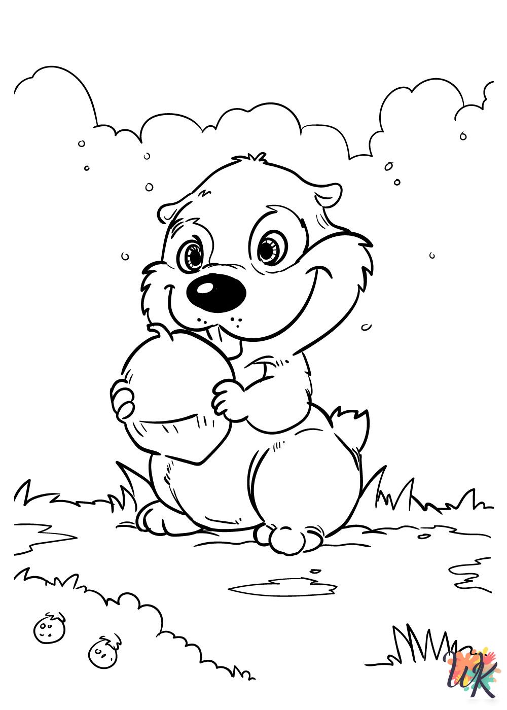 fun Cute Animals coloring pages