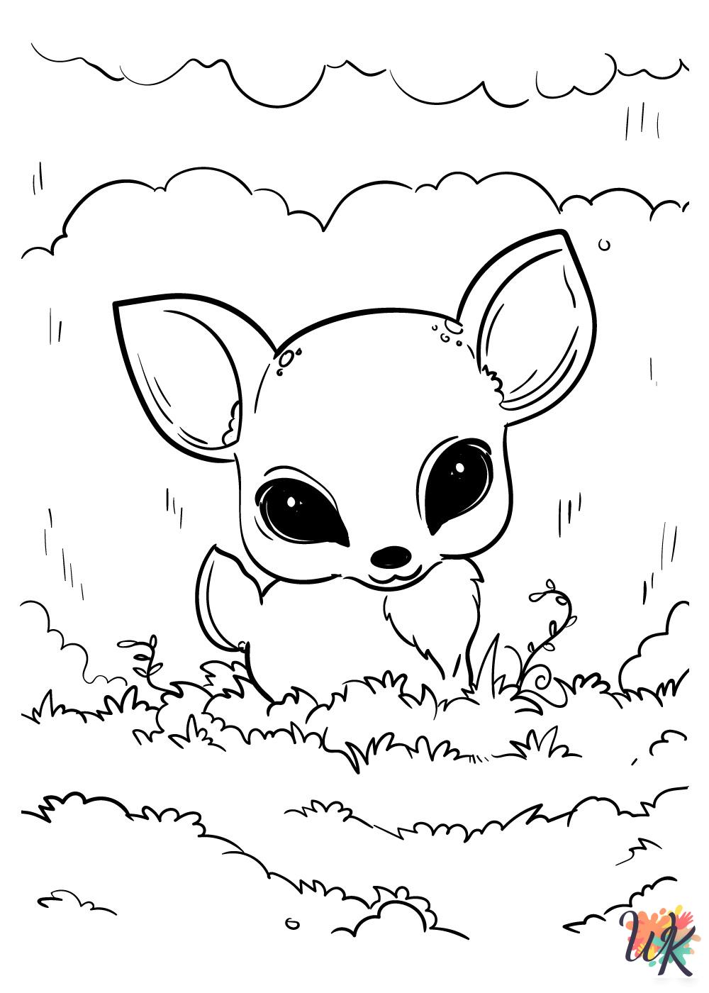 free coloring pages Cute Animals