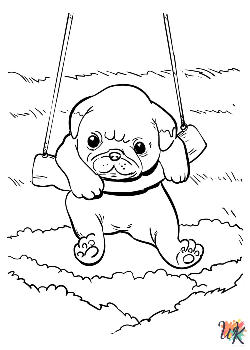 Cute Animals coloring pages for kids