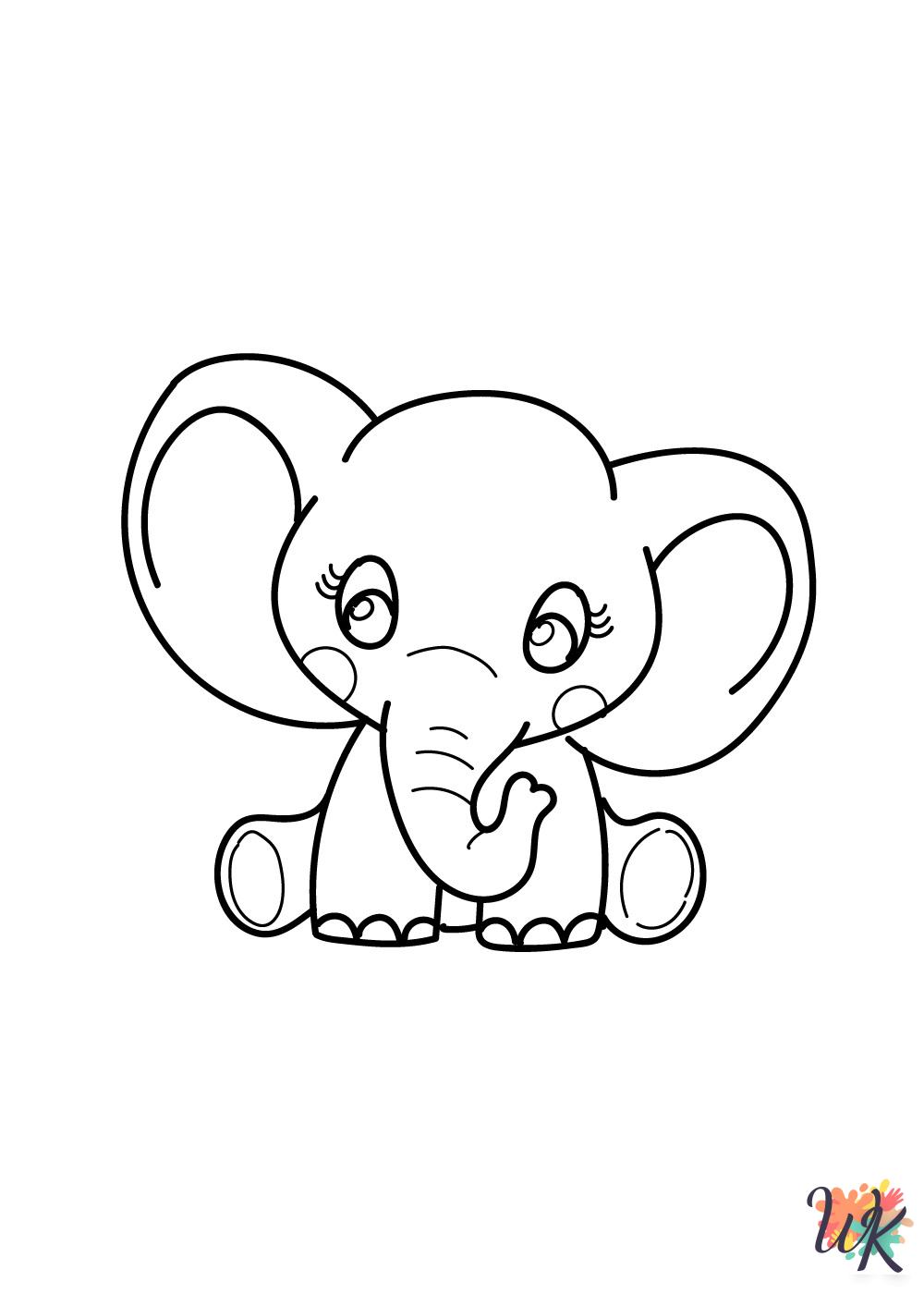 Cute Animals coloring pages pdf