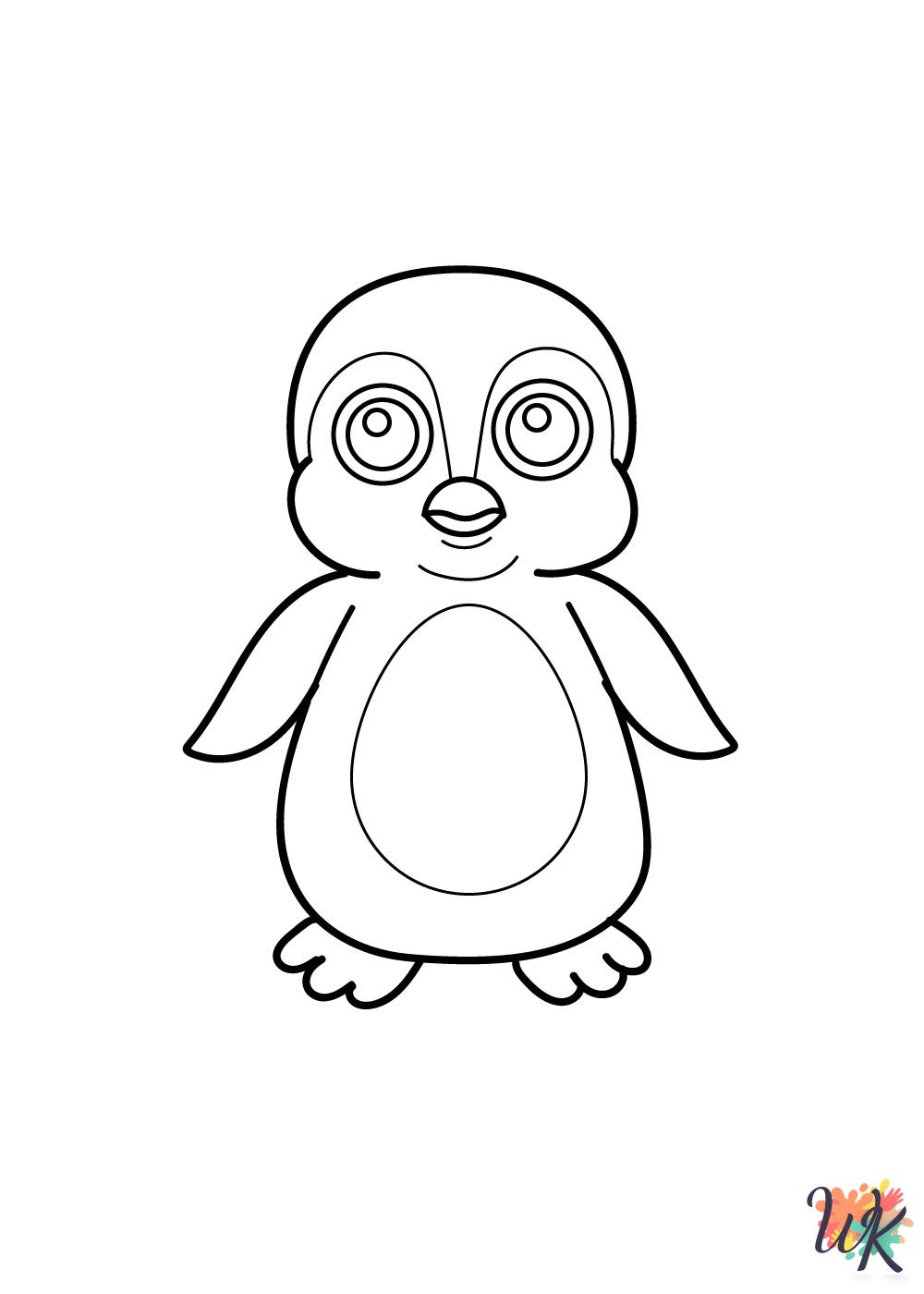 easy Cute Animals coloring pages