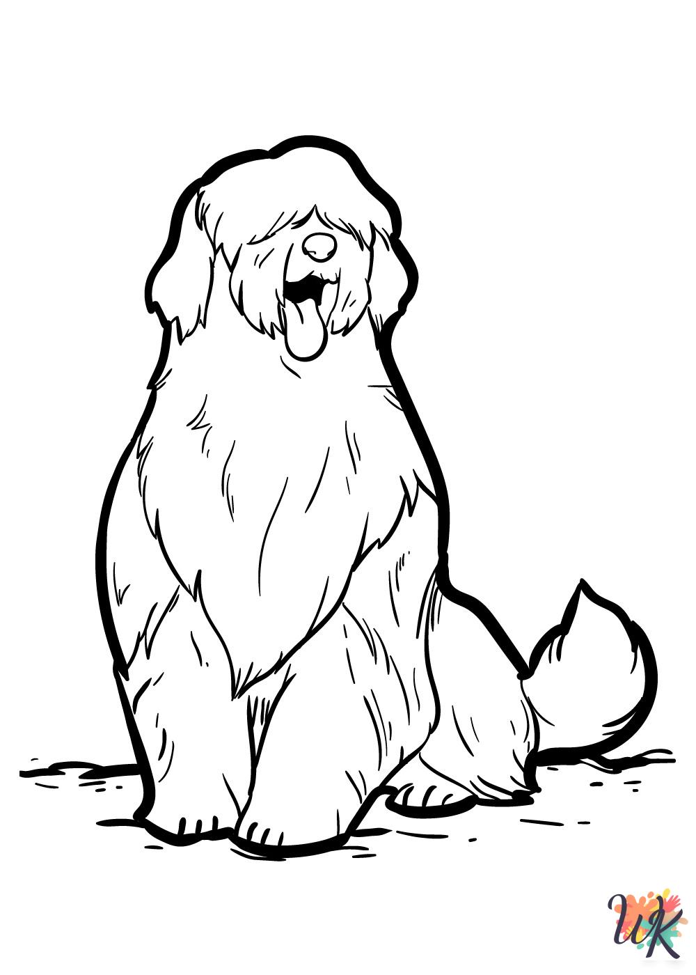 free printable Dogs coloring pages