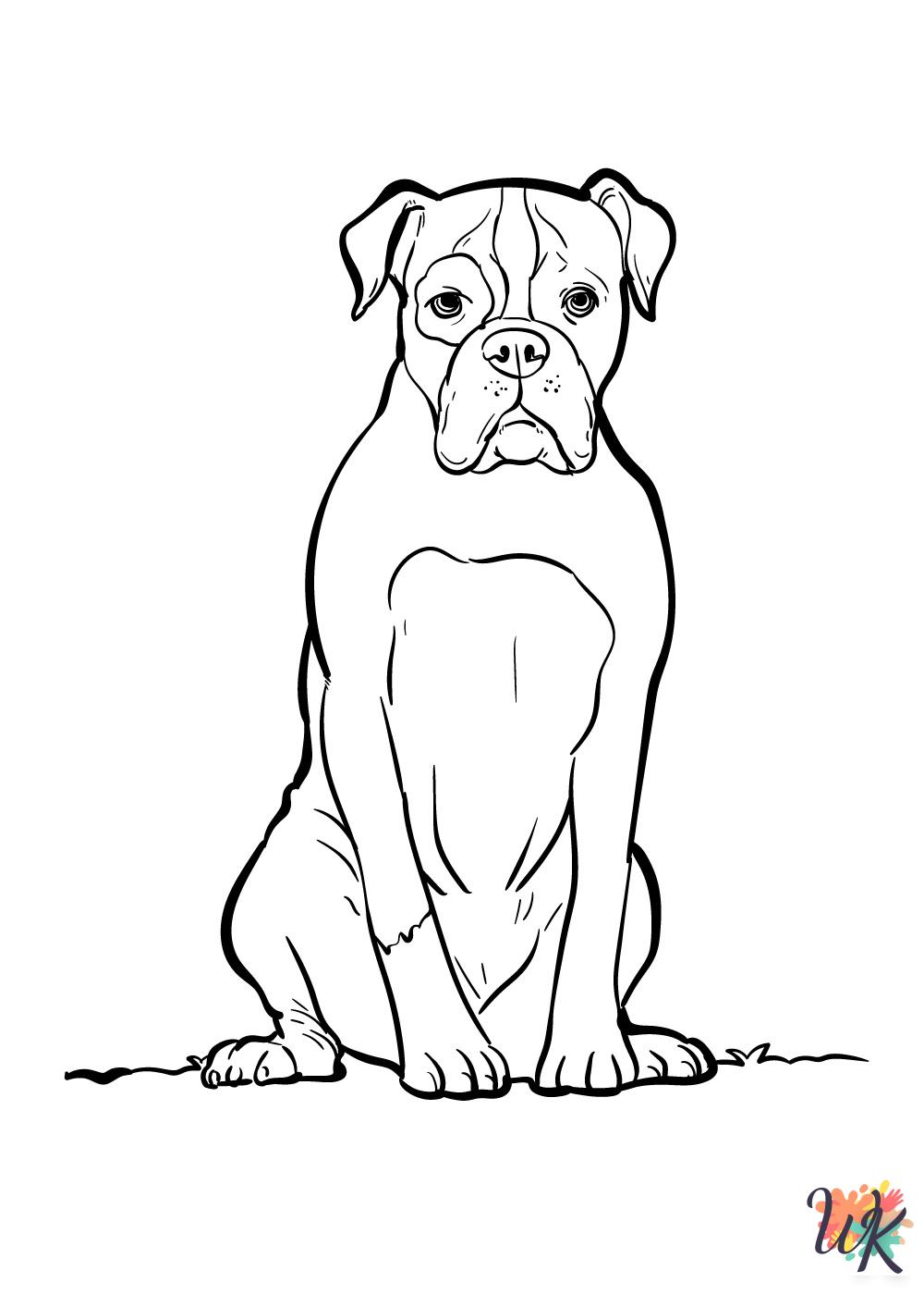 free printable coloring pages Dogs