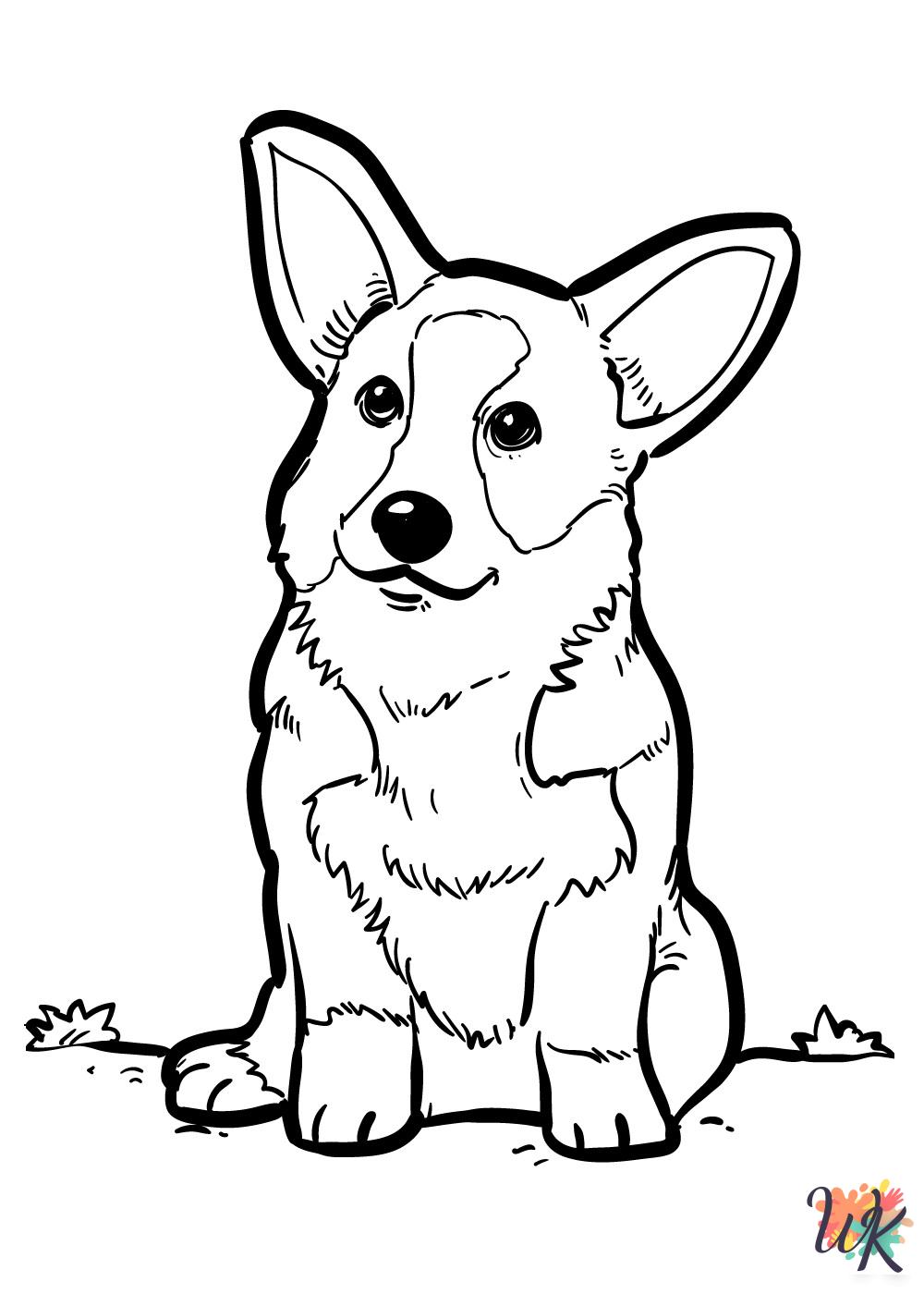 printable coloring pages Dogs
