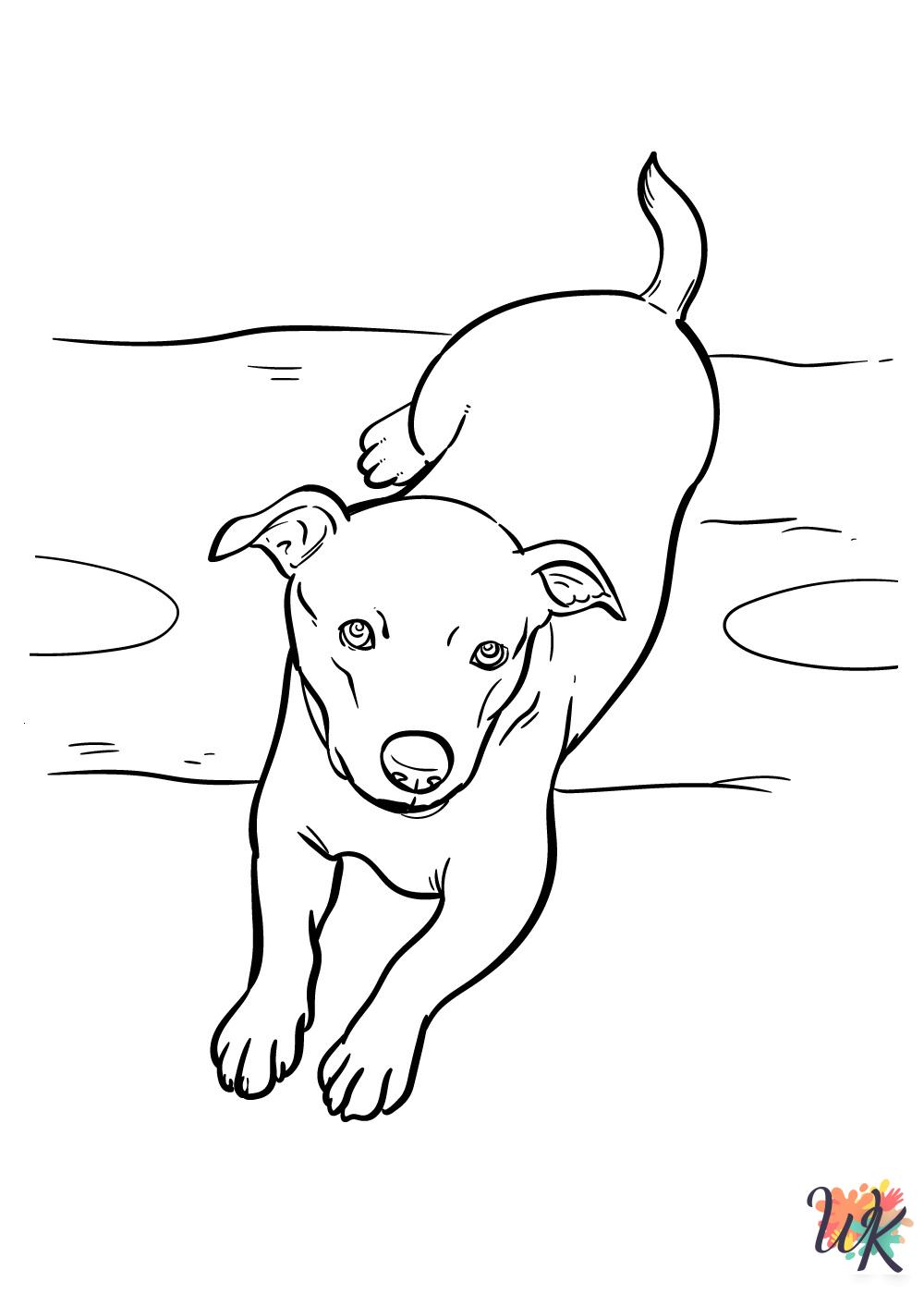 free Dogs coloring pages for kids