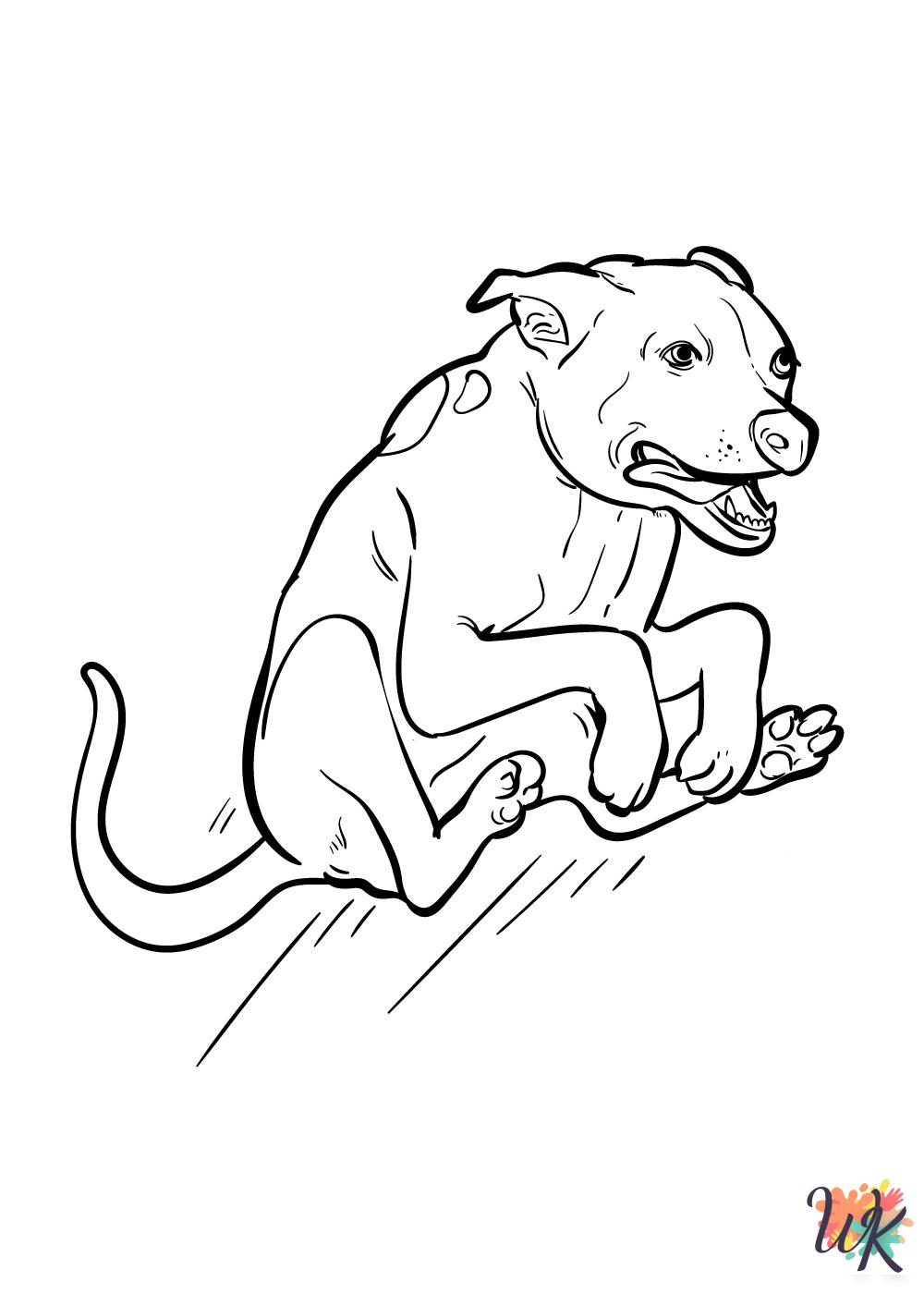 Dogs coloring pages free