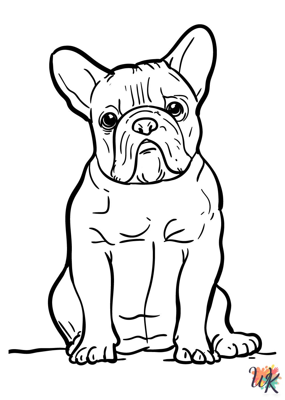 Dogs ornament coloring pages