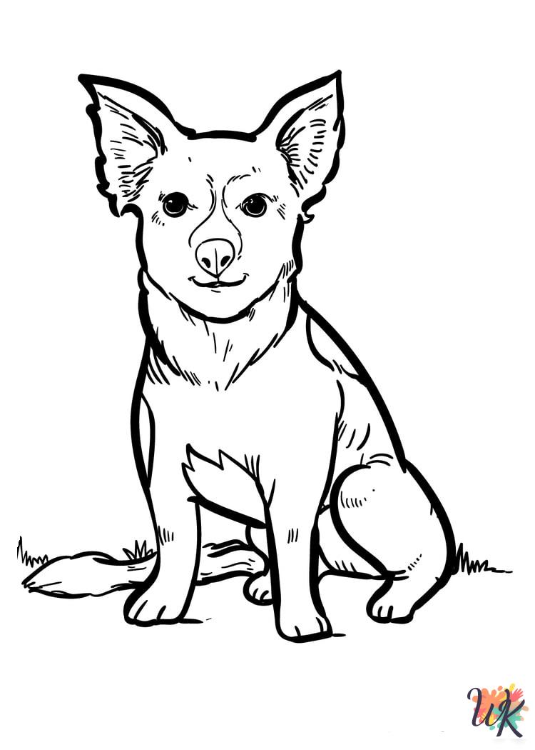 Dogs coloring pages pdf