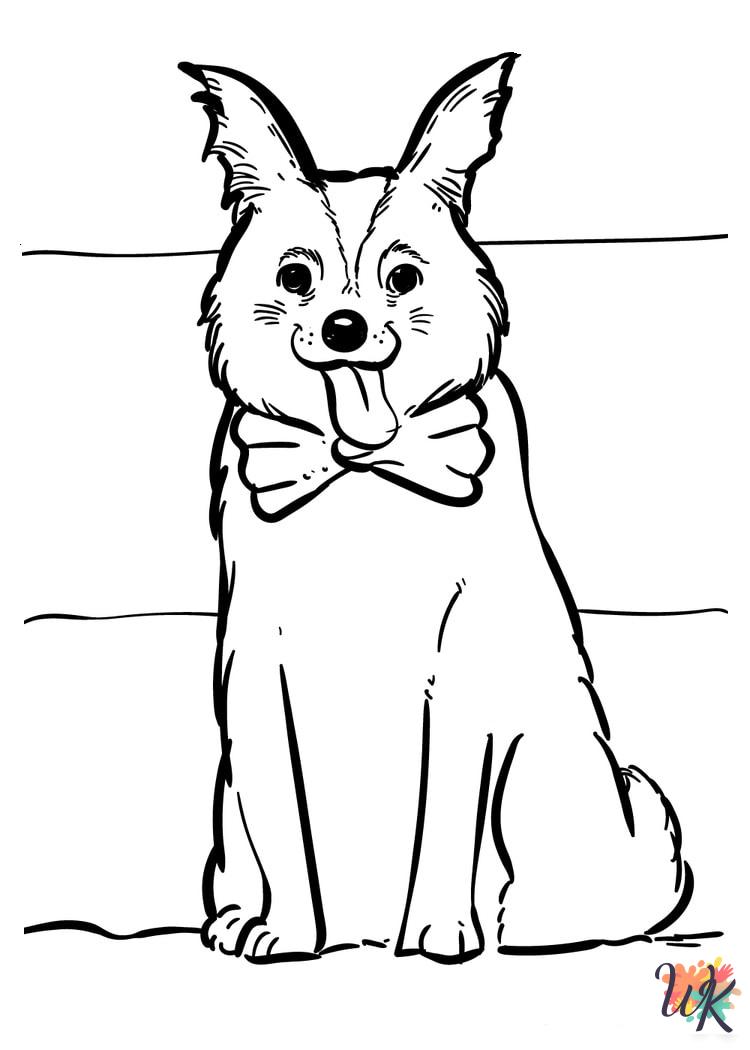 free Dogs coloring pages