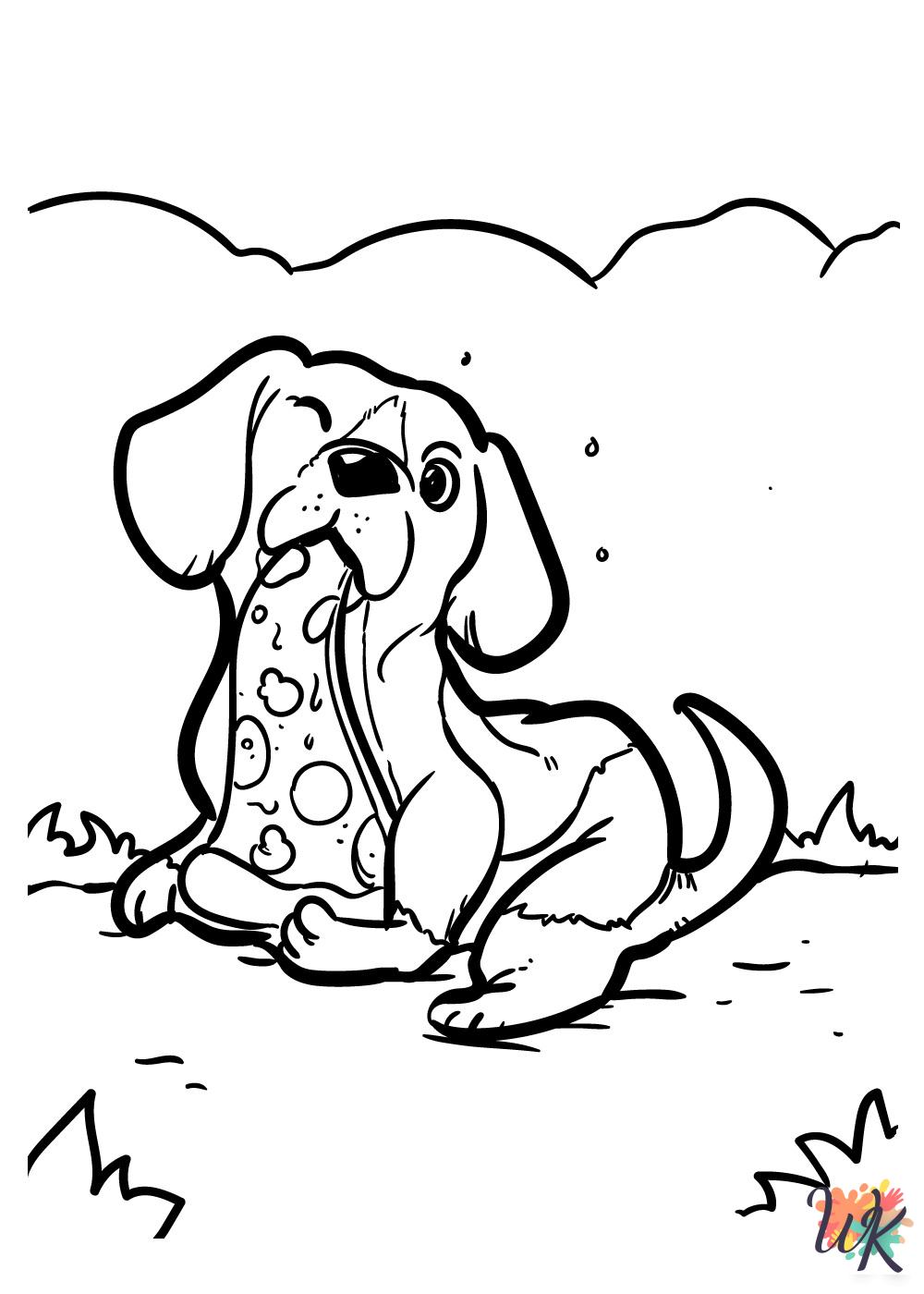 cute Dogs coloring pages