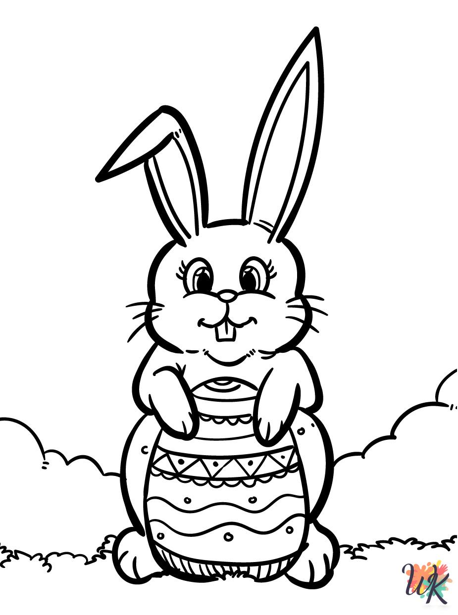 Easter Eggs printable coloring pages