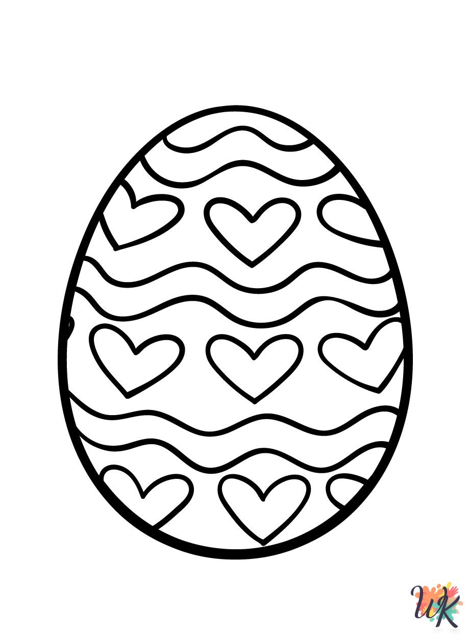 printable coloring pages Easter Eggs