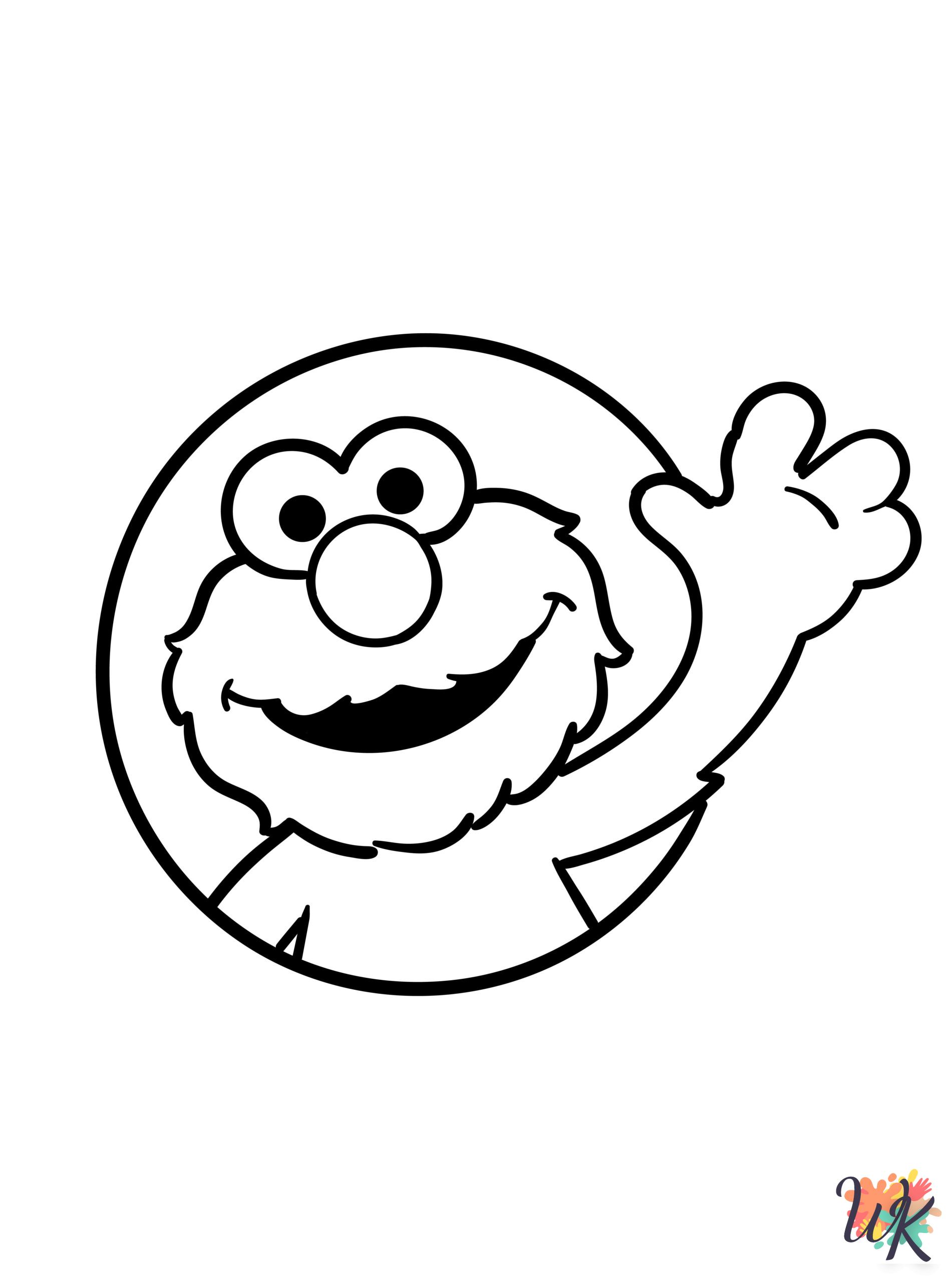 Elmo Coloring Pages 19 scaled