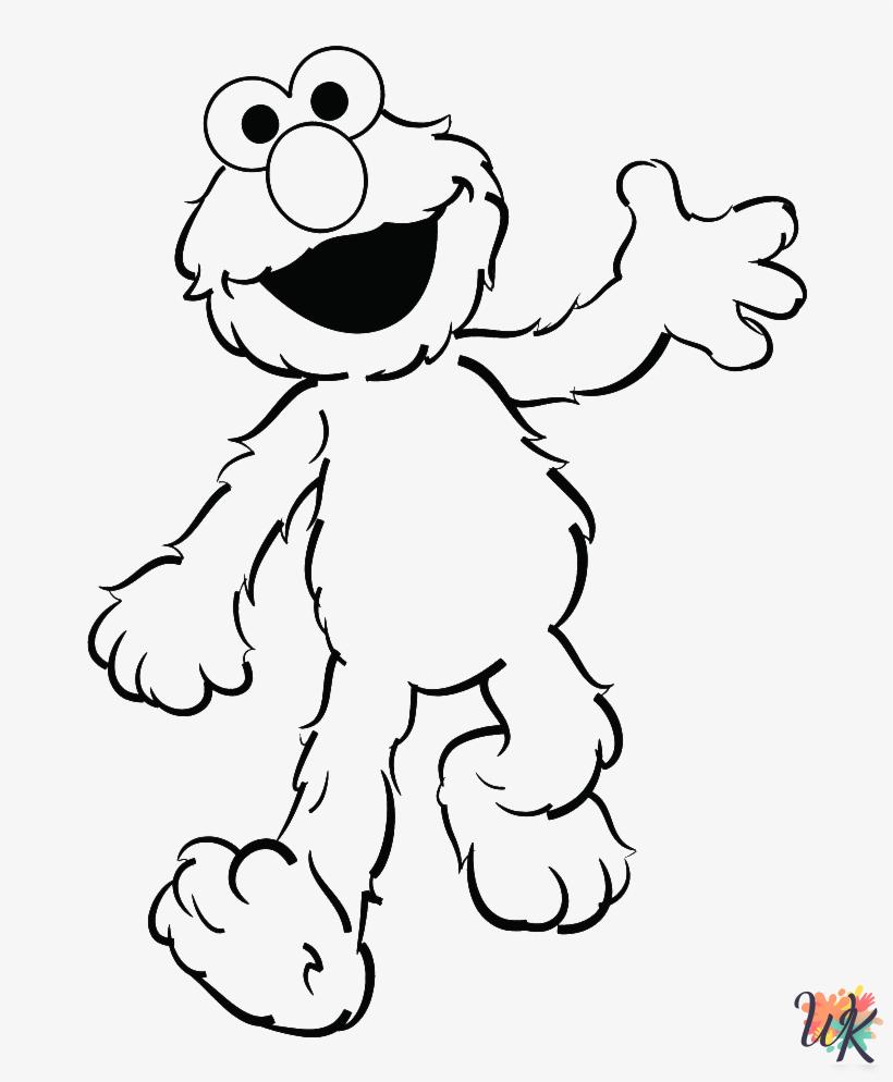 Elmo Coloring Pages 22