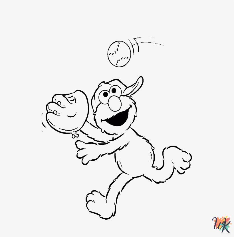 Elmo Coloring Pages 23