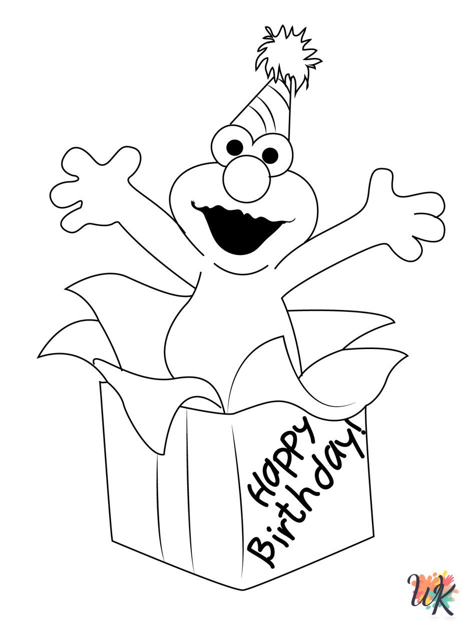 Elmo Coloring Pages 30