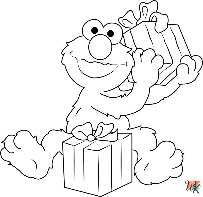 Elmo Coloring Pages 31