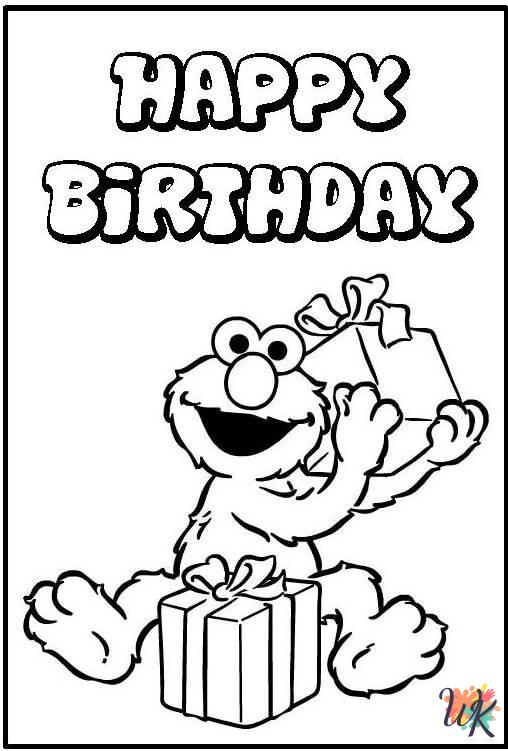 Elmo Coloring Pages 44