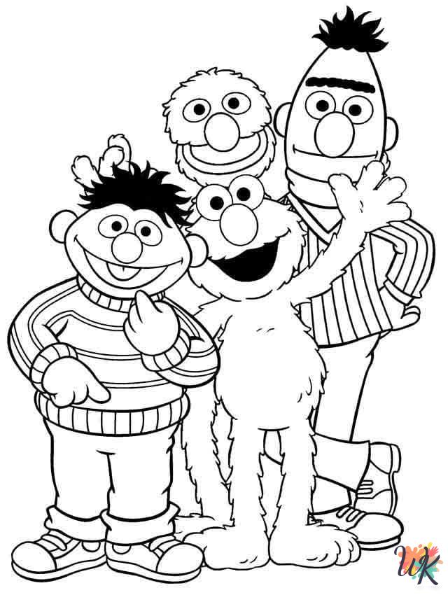 Elmo Coloring Pages 45