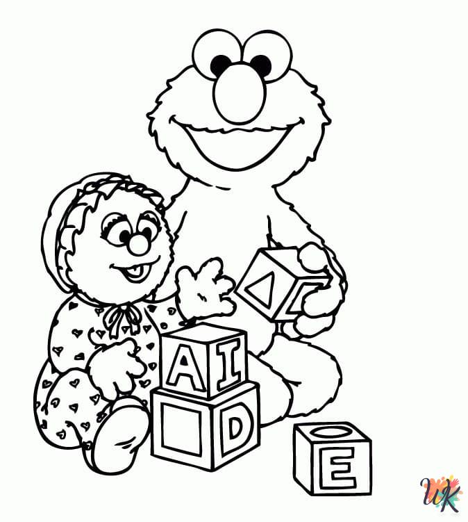 Elmo Coloring Pages 46