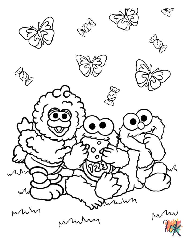 Elmo Coloring Pages 52