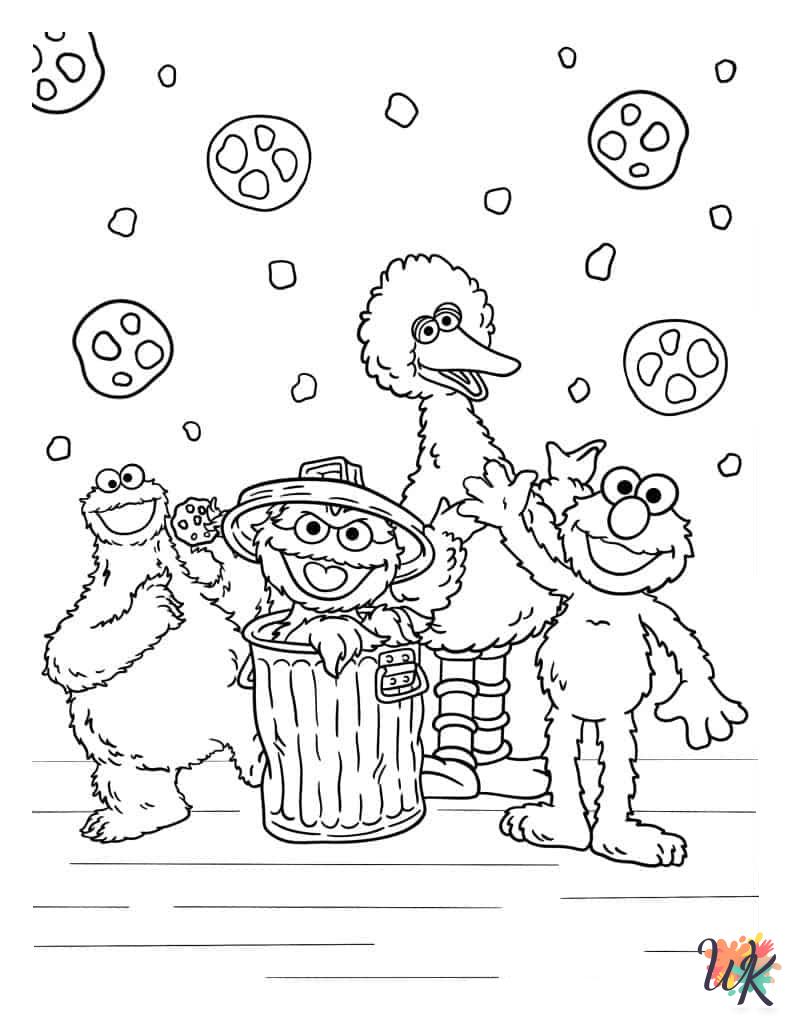 Elmo Coloring Pages 53