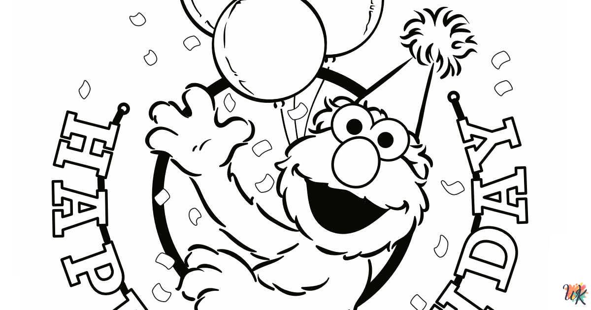 Elmo Coloring Pages 54