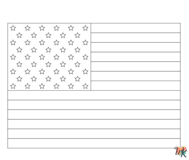 adult Flag Day coloring pages 2