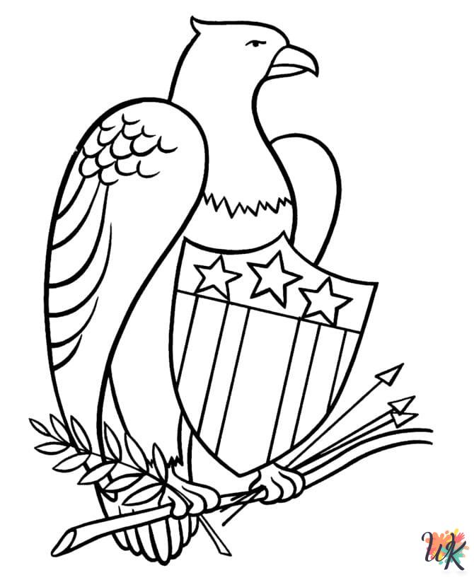 Flag Day printable coloring pages
