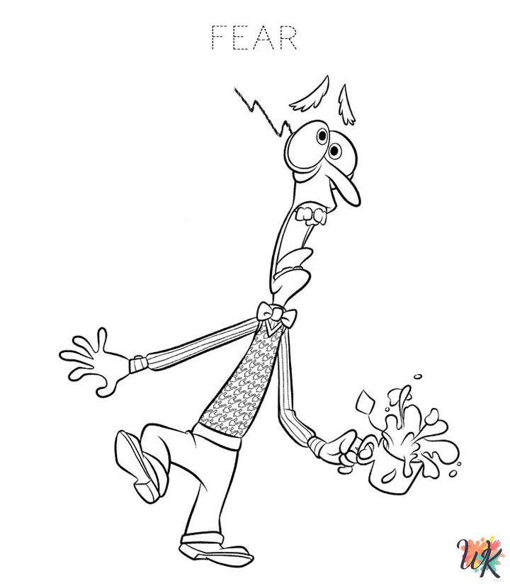 Inside Out coloring pages grinch