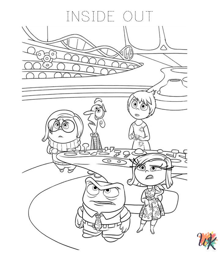 Inside Out printable coloring pages