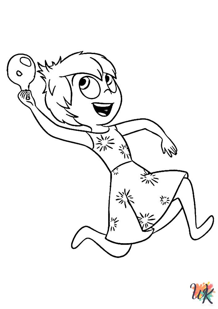 Inside Out adult coloring pages