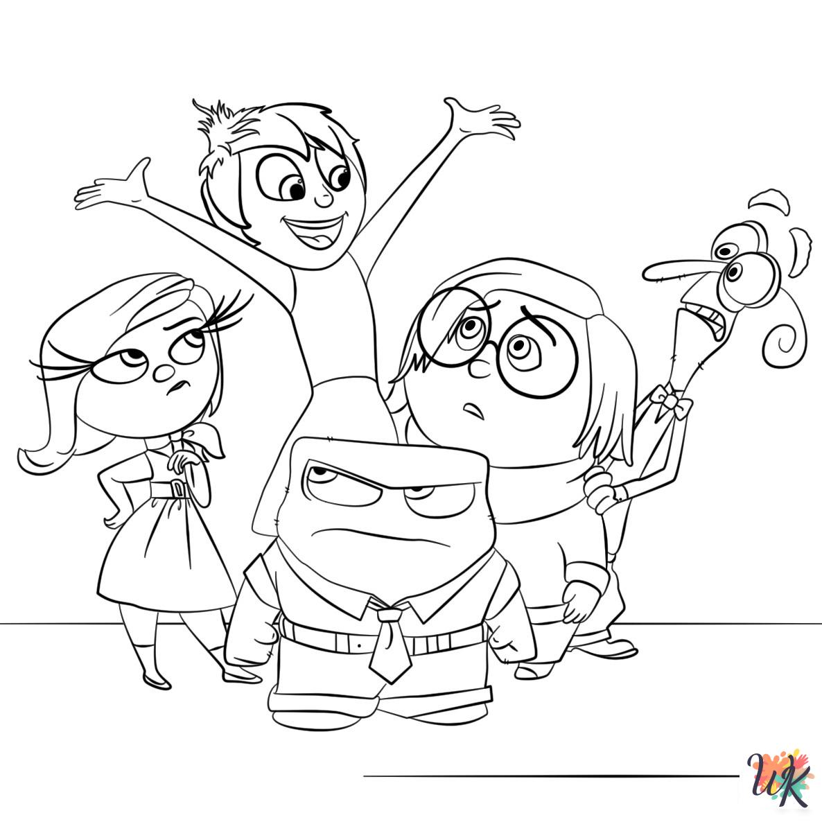 Inside Out coloring pages pdf