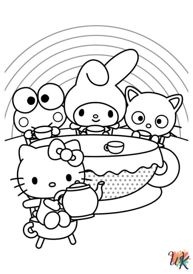 grinch Keroppi coloring pages