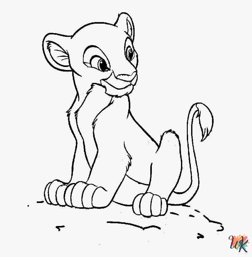 coloring pages Lion King