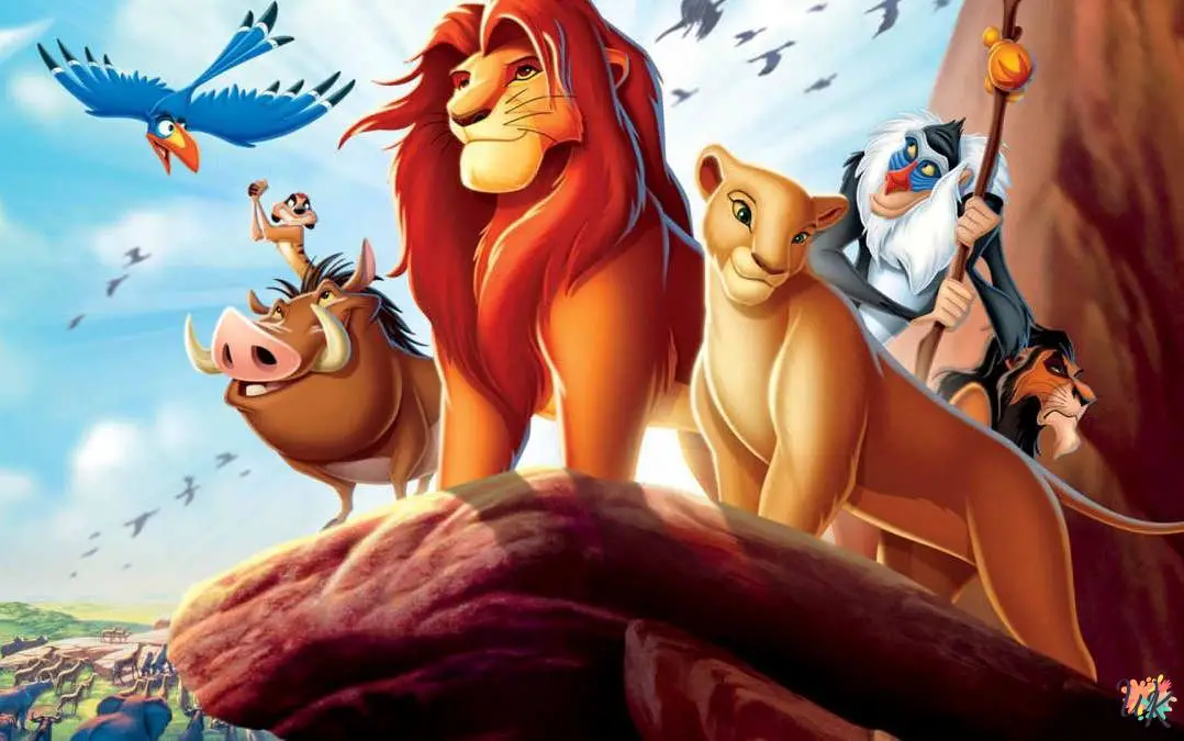 Lion King coloring pages 1 Lion King coloring pages