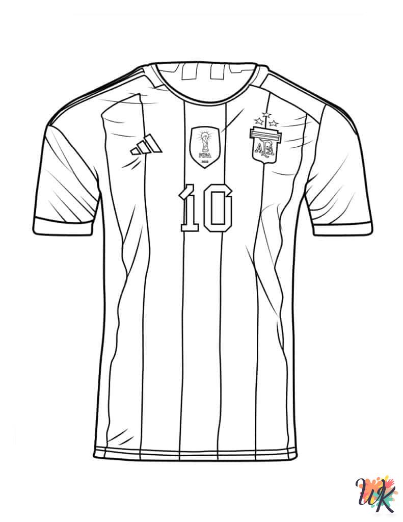 Lionel Messi coloring pages printable free