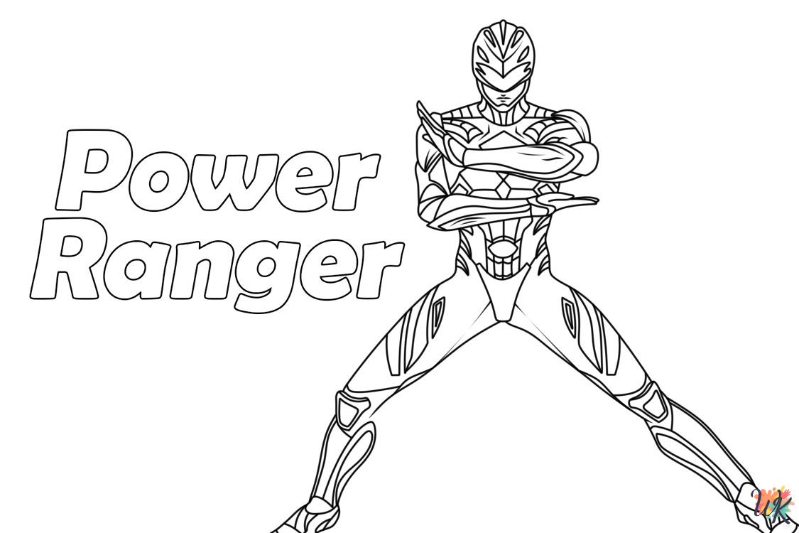 free coloring pages Power Rangers 1
